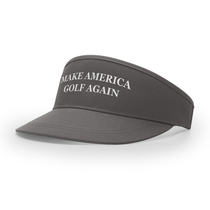 Classic Golf Visor / Charcoal Make America Golf Again Visor maga trump