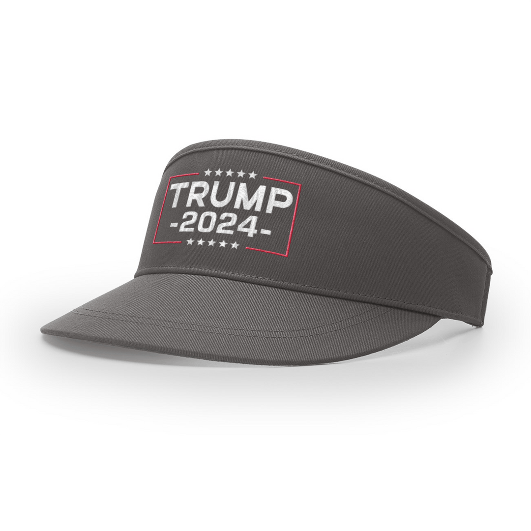 Classic Golf Visor / Charcoal Trump 2024 Visor maga trump