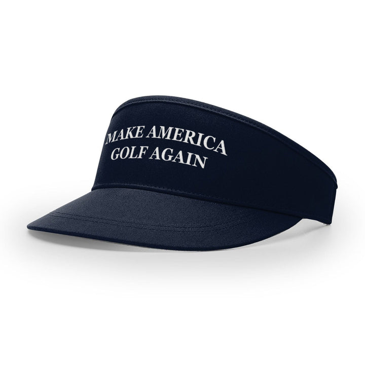 Classic Golf Visor / Navy Make America Golf Again Visor maga trump