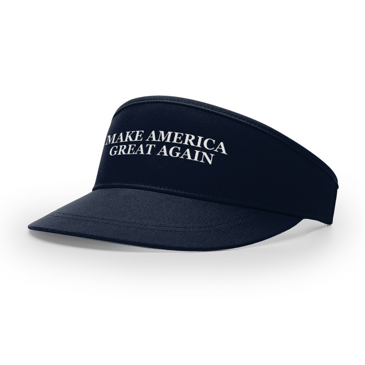 Classic Golf Visor / Navy Make America Great Again Visor maga trump