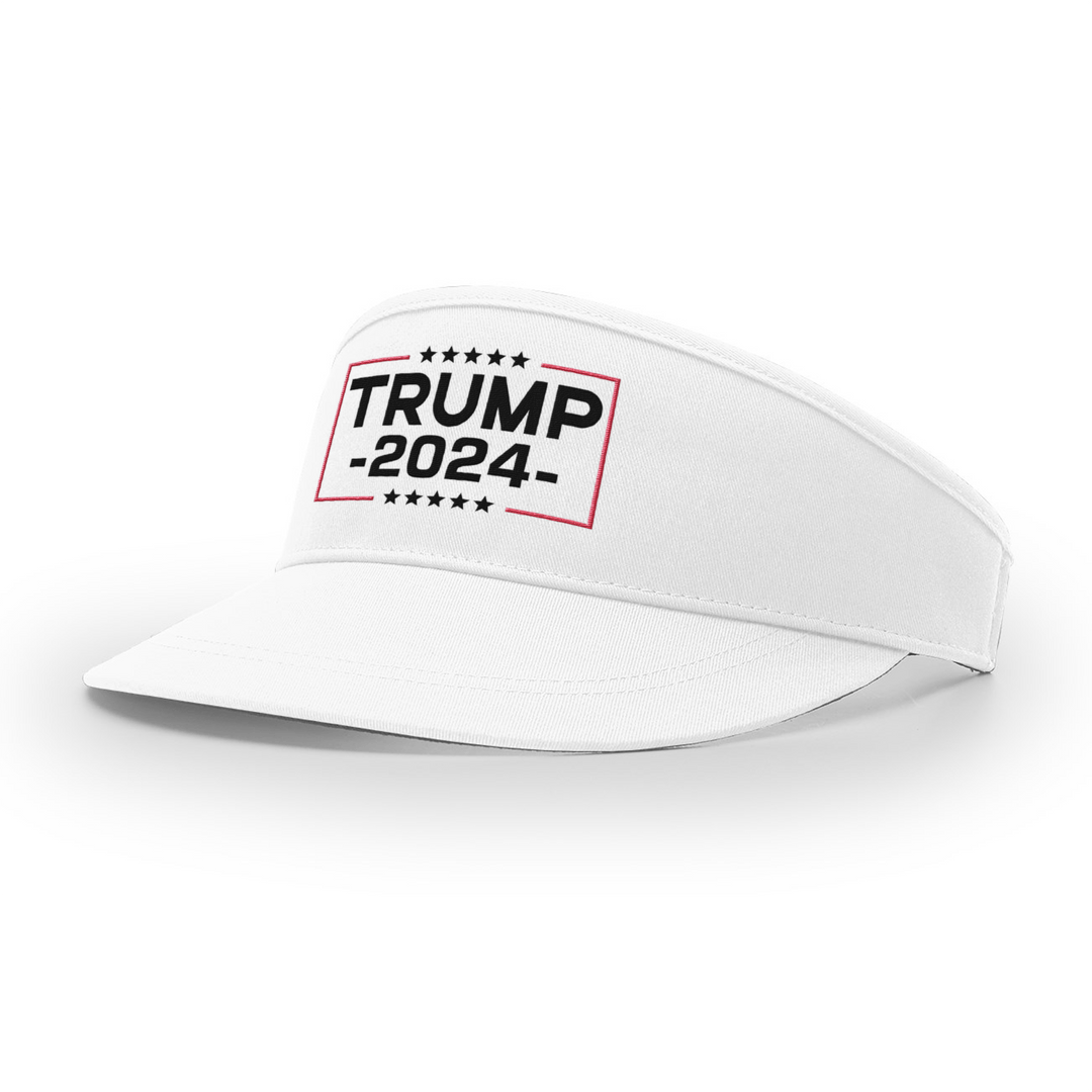 Classic Golf Visor / White Trump 2024 Visor maga trump