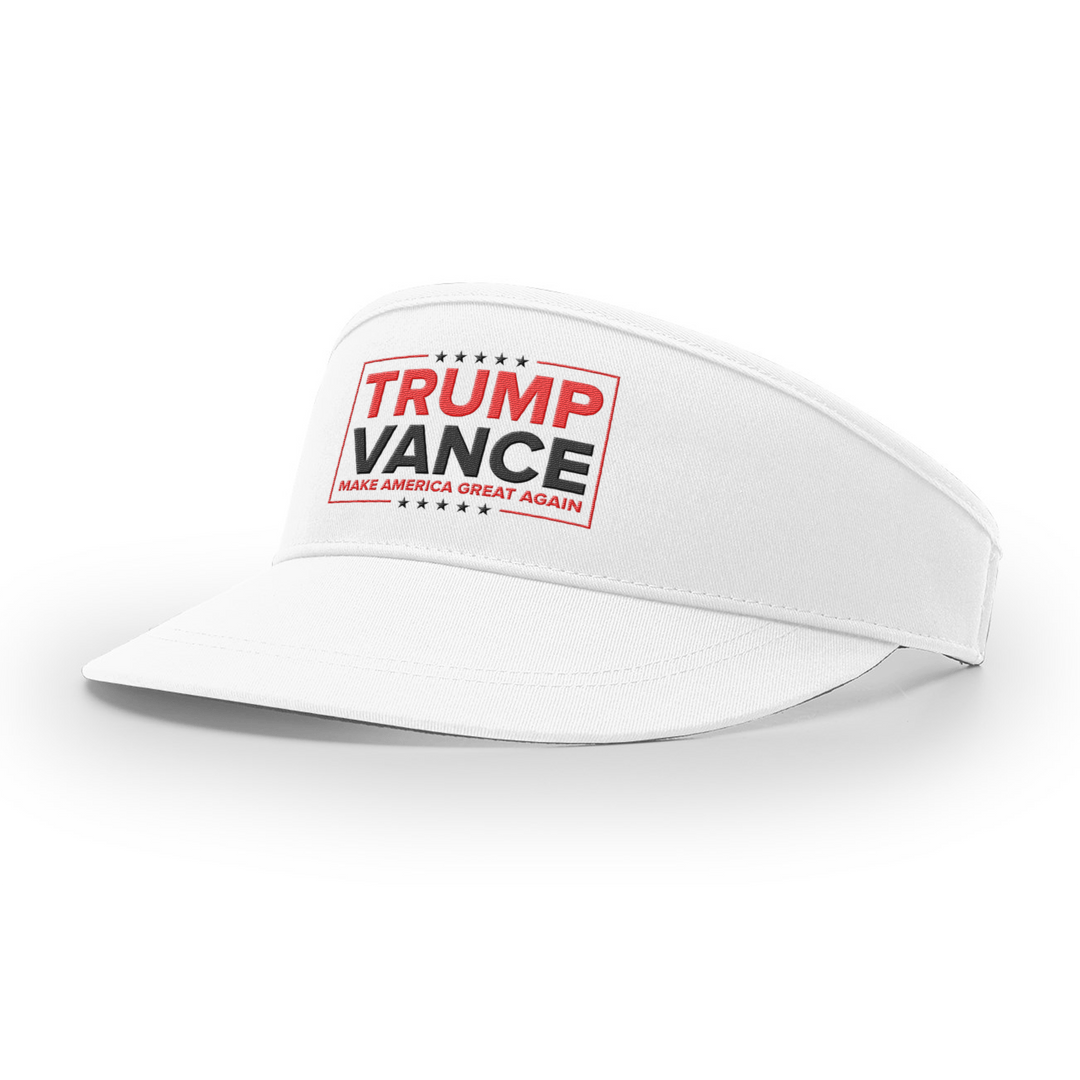 Classic Golf Visor / White Trump Vance MAGA Visor maga trump