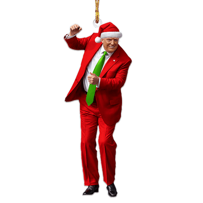 Dancing Trump Christmas Ornament | 1 Pc maga trump