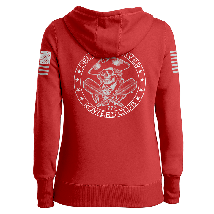 Delaware River Rowers Club Ladies Hoodie maga trump