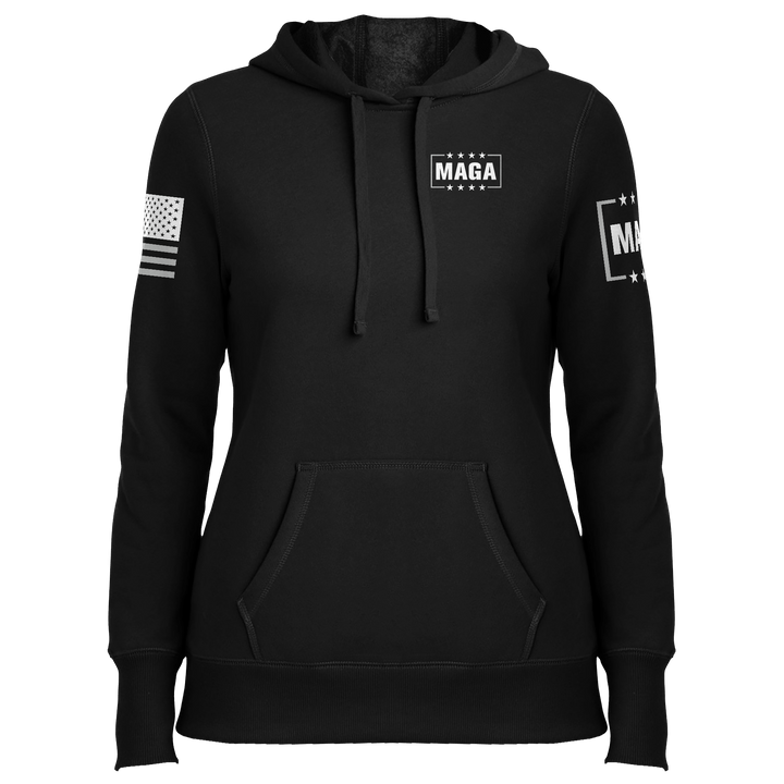 Delaware River Rowers Club Ladies Hoodie maga trump