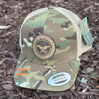 Department of War Gold Foil Patch Hat maga trump