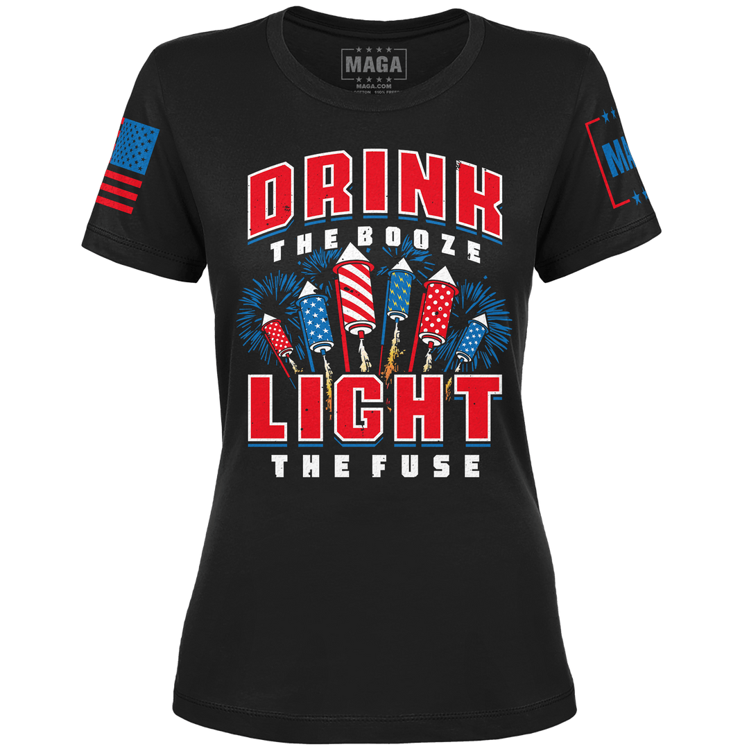 Drink Light Ladies Tee maga trump