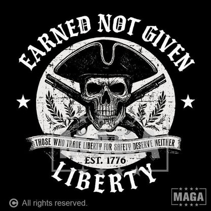 Earned Not Given maga trump