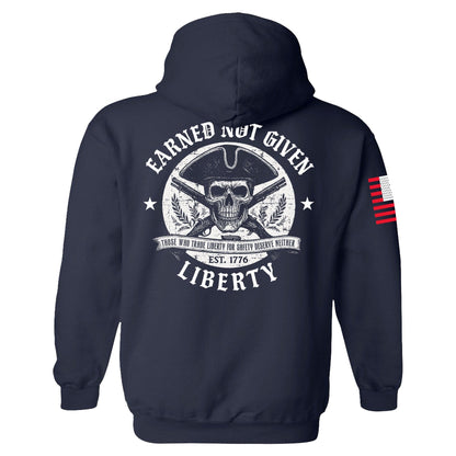 Earned Not Given Hoodie maga trump