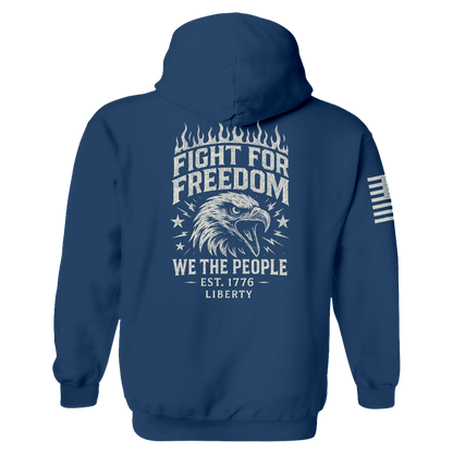 Fight for Freedom Hoodie maga trump
