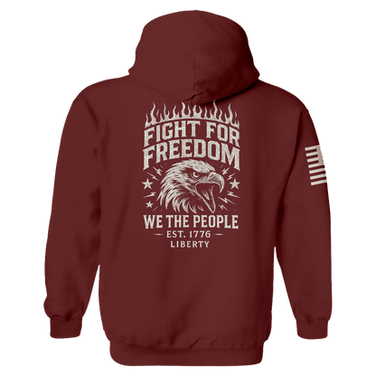 Fight for Freedom Hoodie maga trump