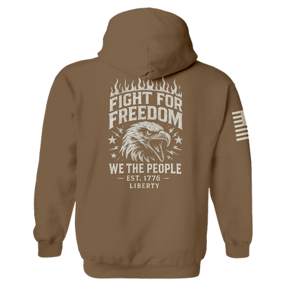 Fight for Freedom Hoodie maga trump