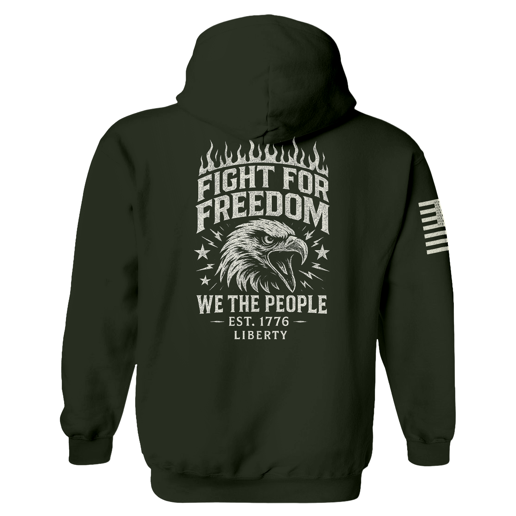 Fight for Freedom Hoodie maga trump