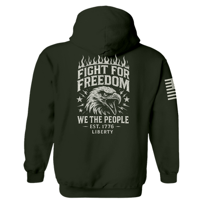 Fight for Freedom Hoodie maga trump