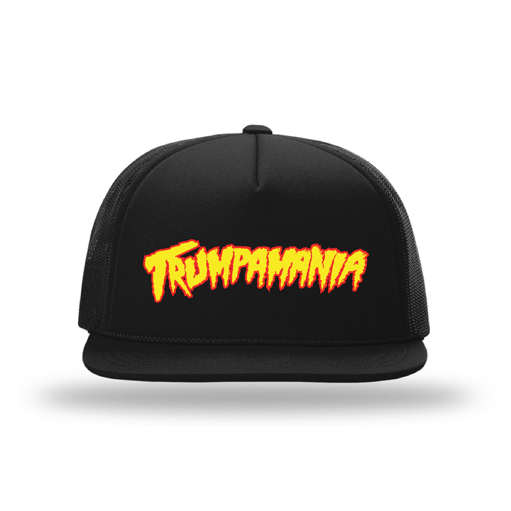 Foamie Trucker Cap / Black TRUMPAMANIA Foamy Trucker Hat maga trump