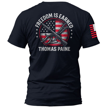 Freedom is Earned maga trump