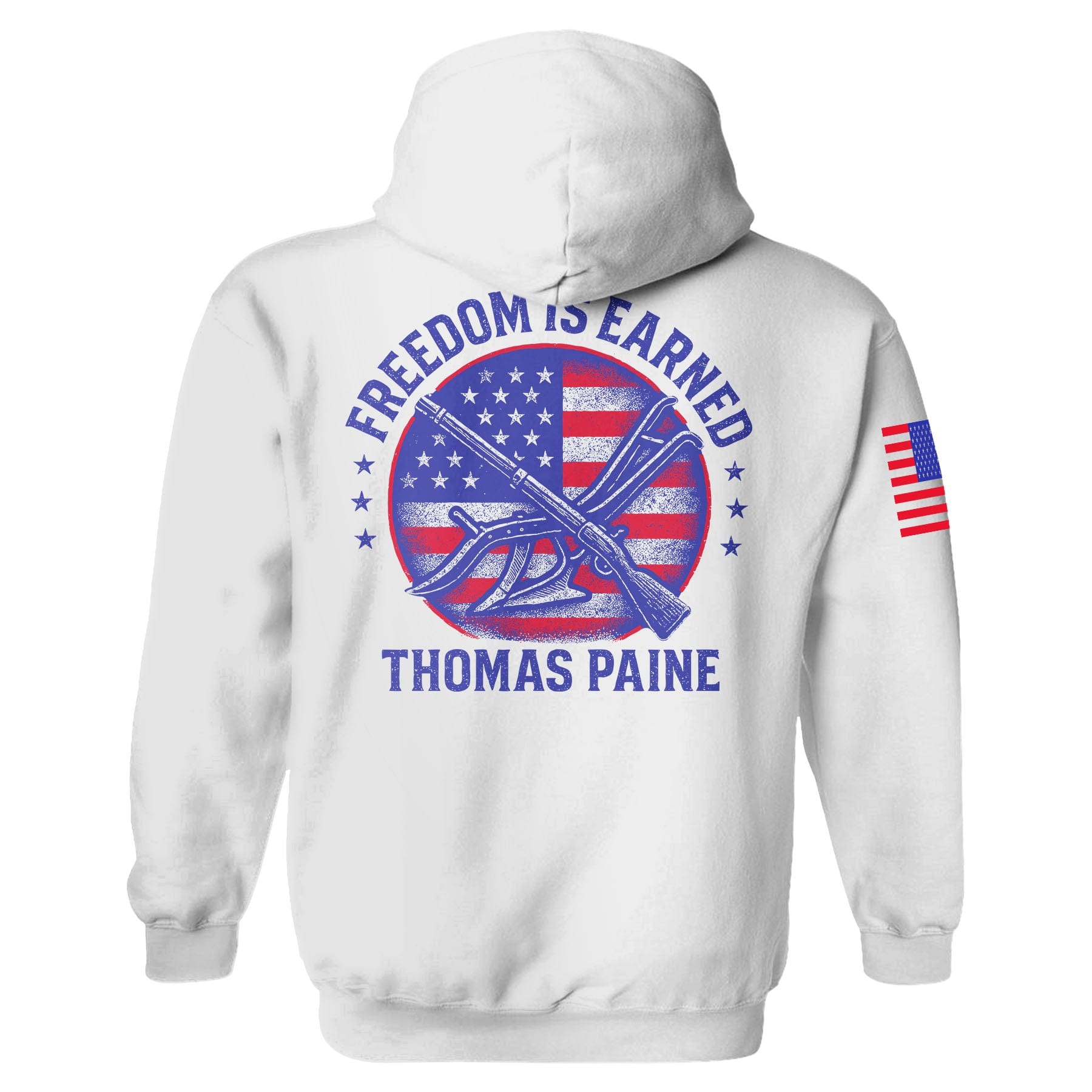 Freedom is Earned Hoodie maga trump