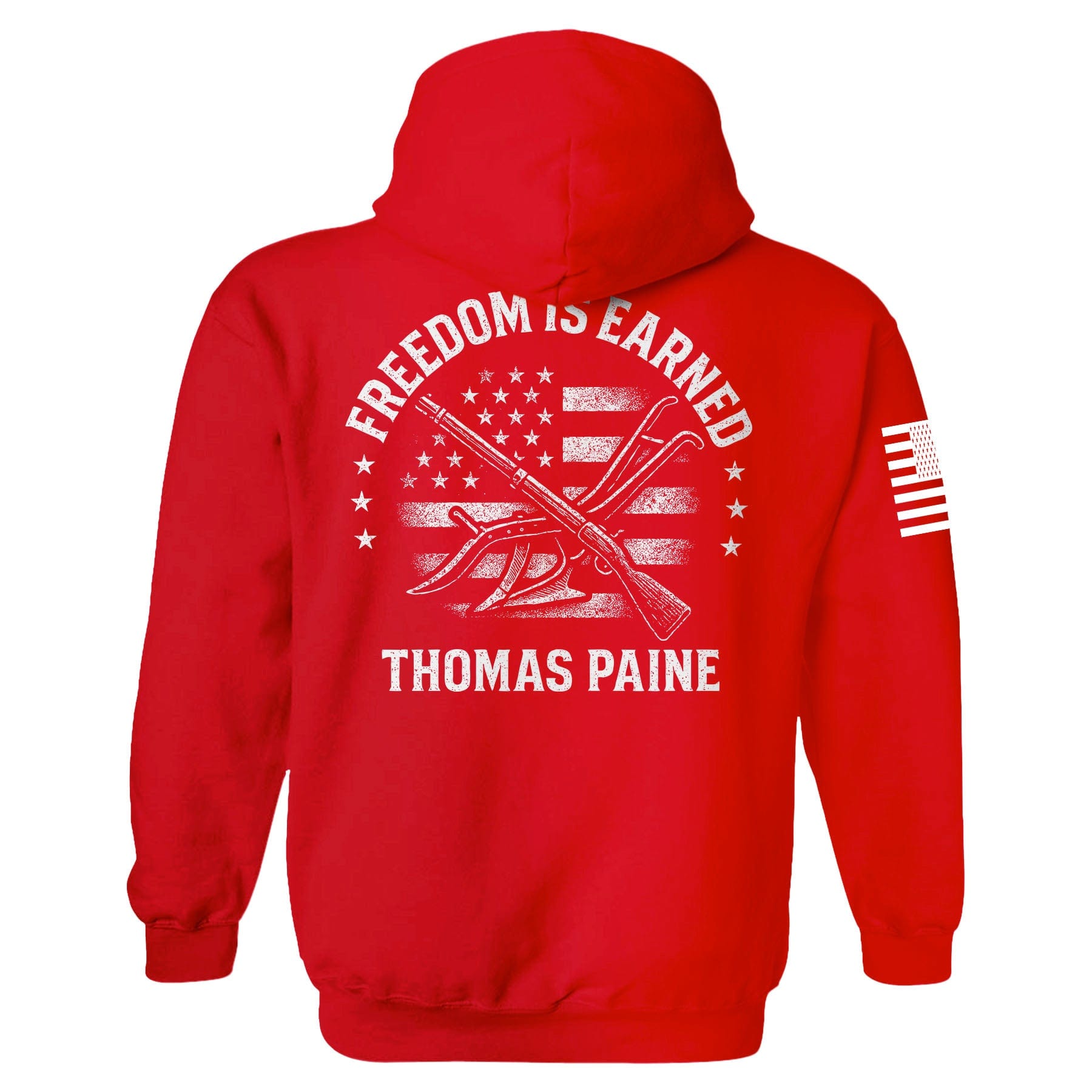 Freedom is Earned Hoodie maga trump