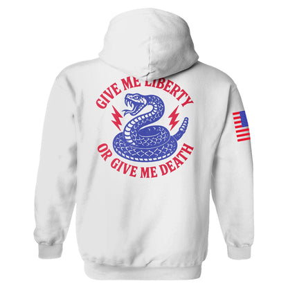 Give me Liberty or give me death Hoodie maga trump