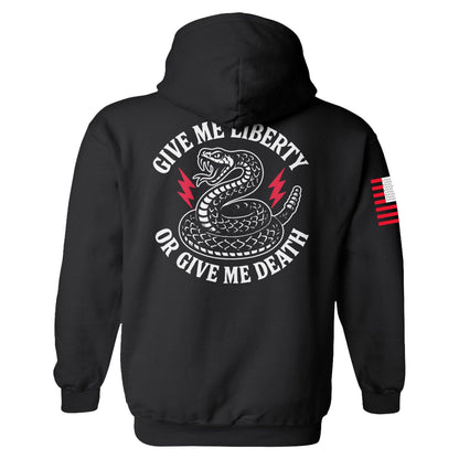 Give me Liberty or give me death Hoodie maga trump