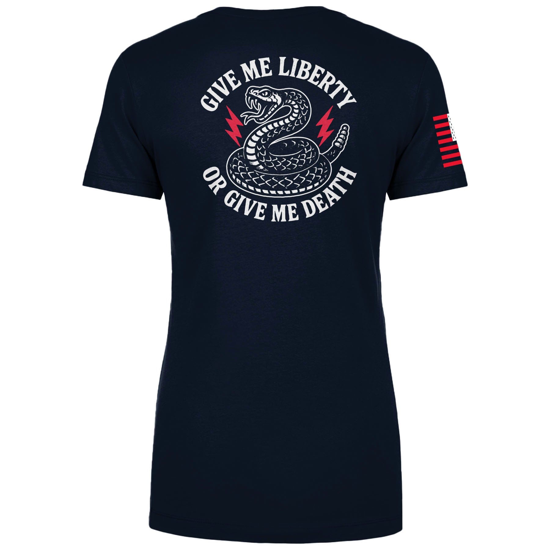 Give me Liberty or give me death Ladies Tee maga trump