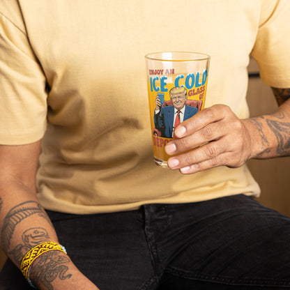 Glass Of Deportation Shaker Pint Glass maga trump