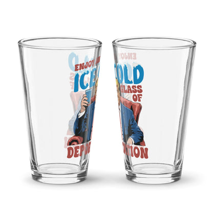 Glass Of Deportation Shaker Pint Glass maga trump