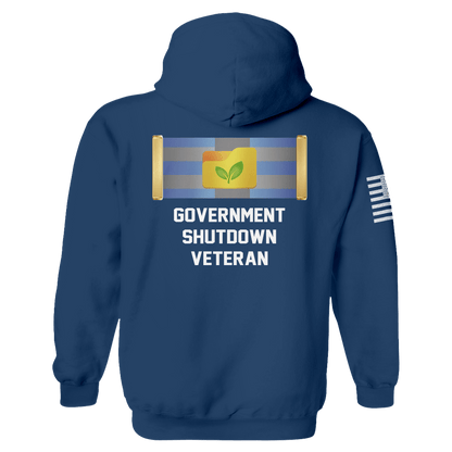 Government Shutdown Veteran Hoodie | Fall Edition maga trump