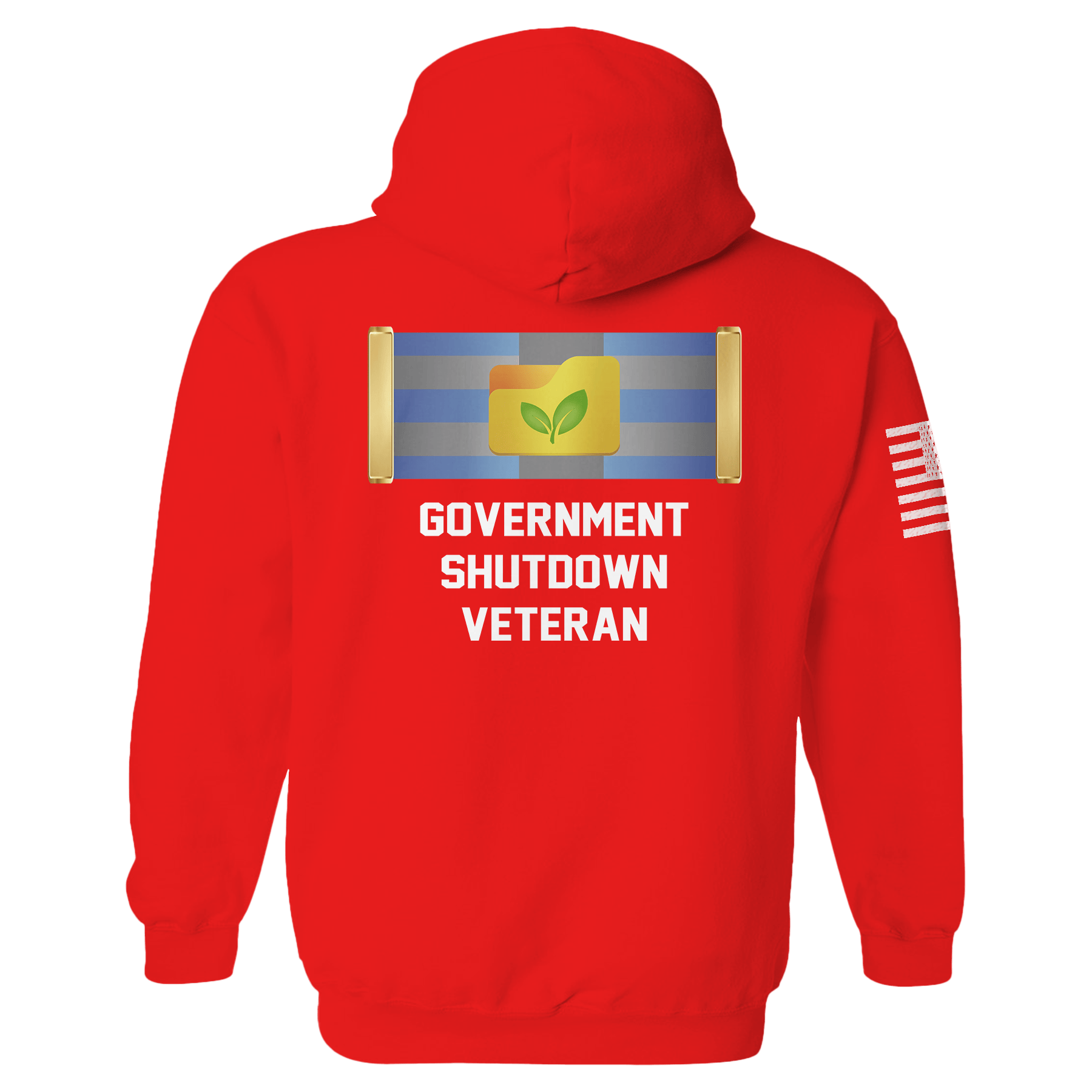 Government Shutdown Veteran Hoodie maga trump
