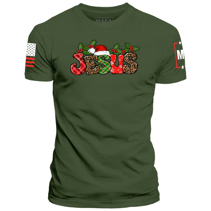 Green / S Jesus Christmas maga trump
