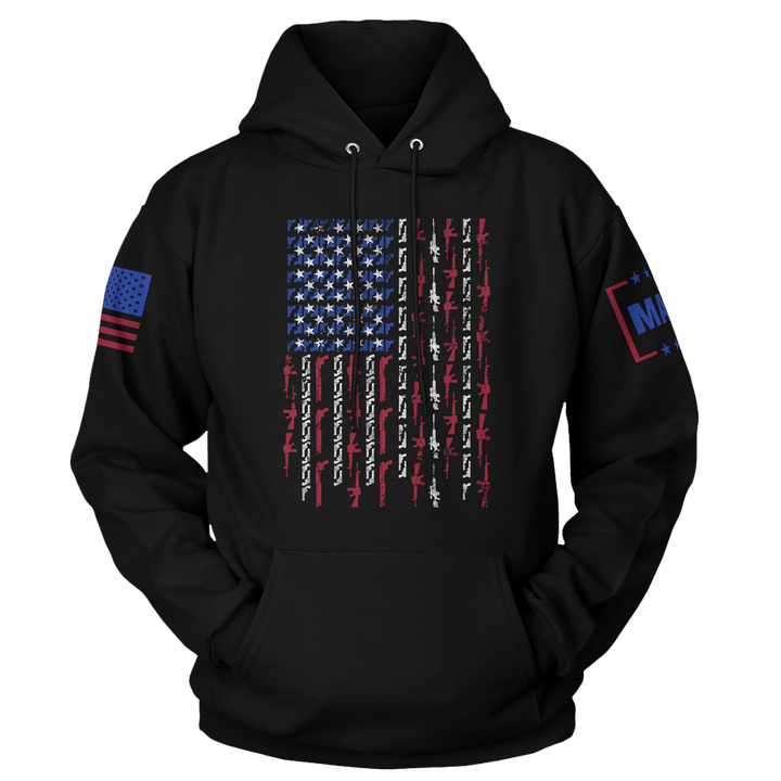 Gun Flag Hoodie