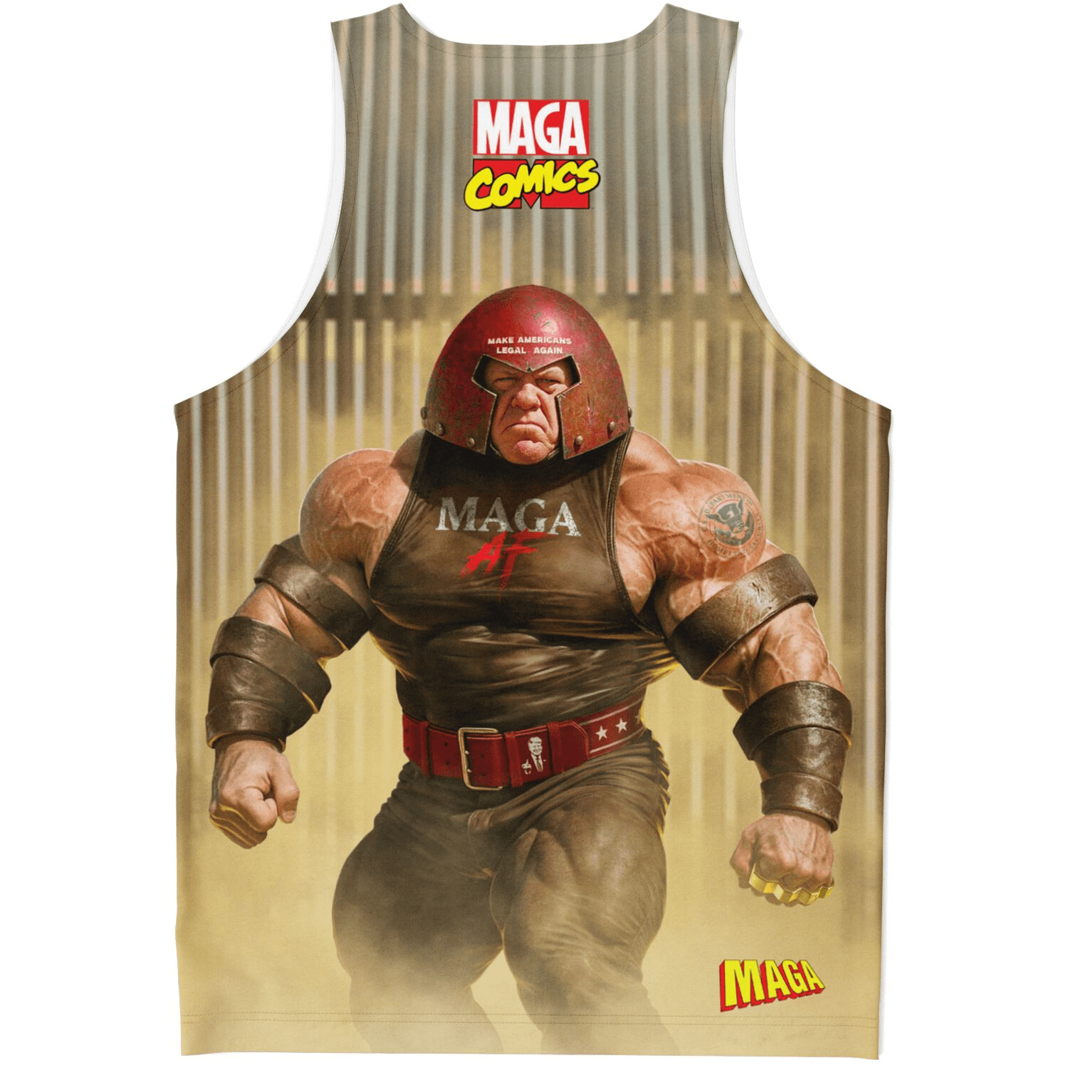 Homan All Over Print Tank Top maga trump