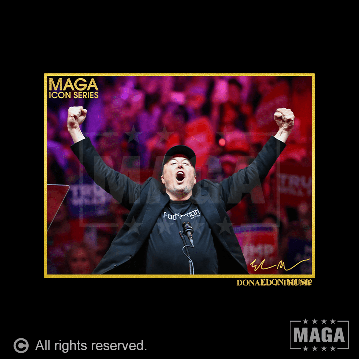 Icon Series - Elon Musk maga trump