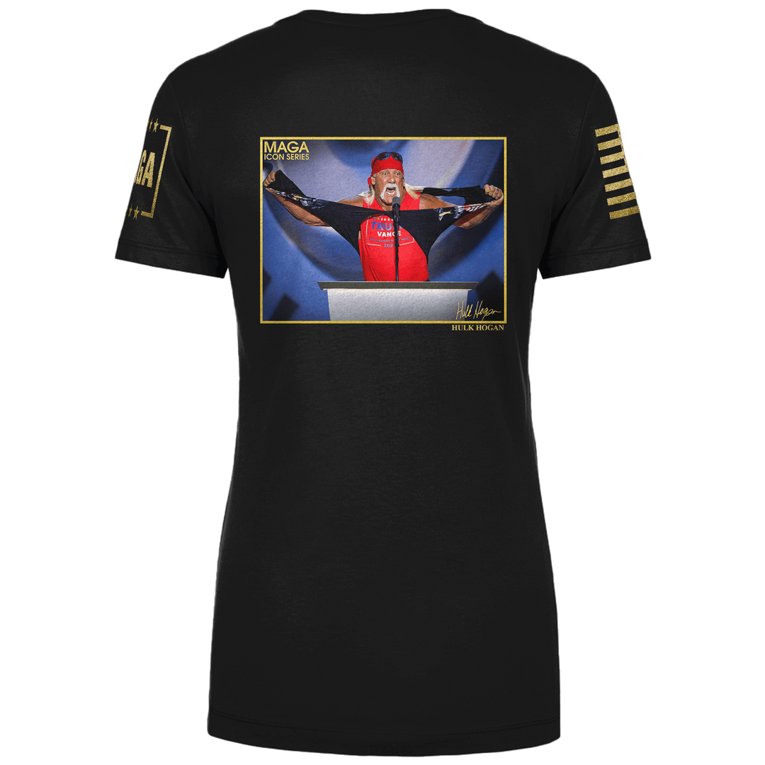 Icon Series - Hulk Hogan Ladies Tee maga trump