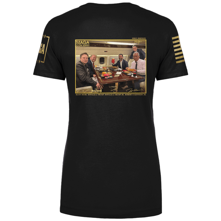 Icon Series - Trump Feast Ladies Tee maga trump