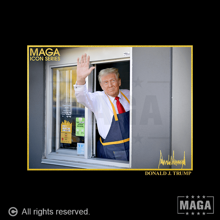 Icon Series - Trump MagaDonald's maga trump