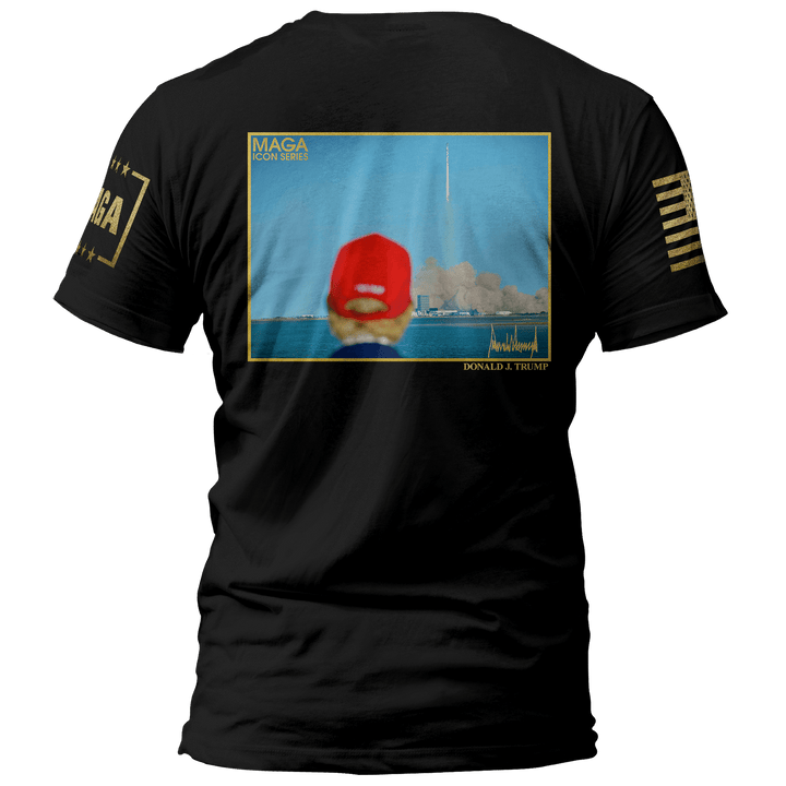 Icon Series - Trump SpaceX Rocket Launch maga trump