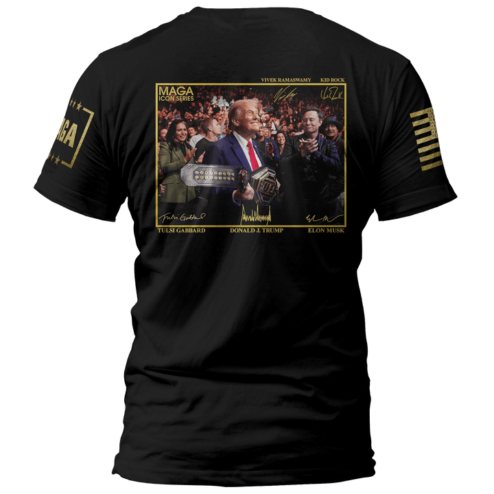 Icon Series - Trump with UFC Belt maga trump