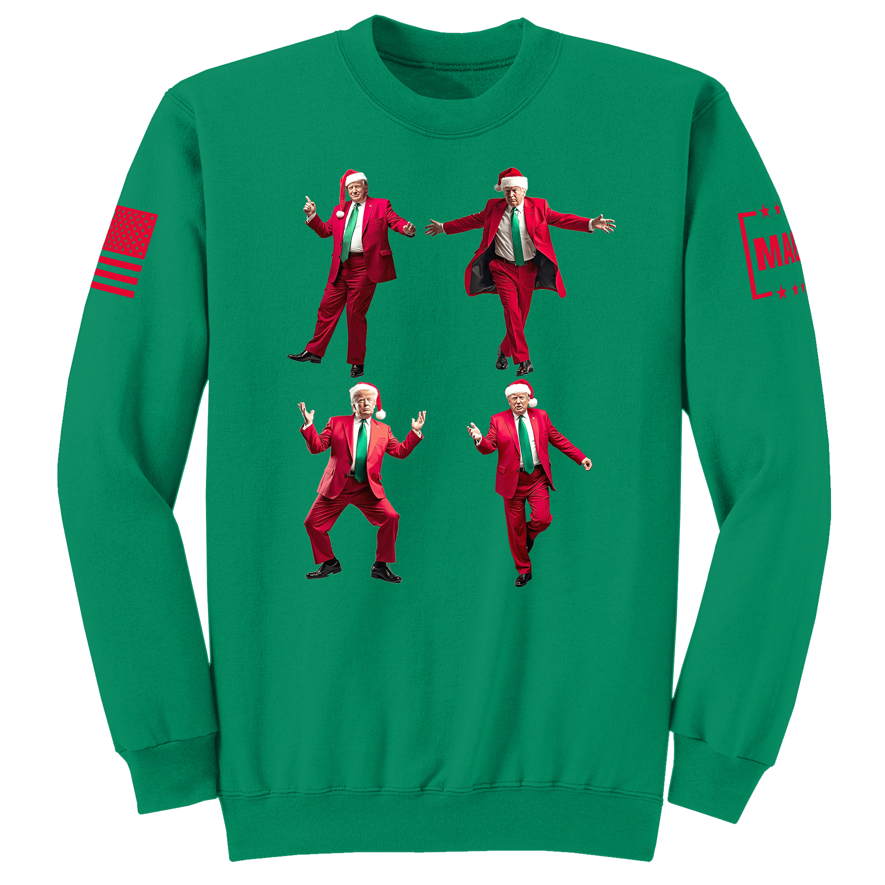 Kelly / S Dancing Trump Sweatshirt V2 maga trump