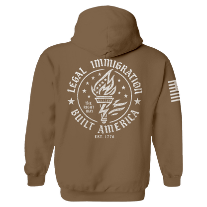 Legal Immigration Hoodie maga trump