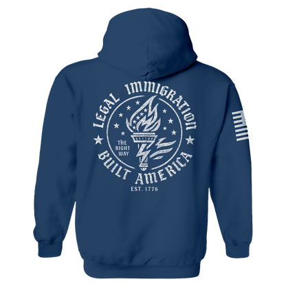 Legal Immigration Hoodie maga trump