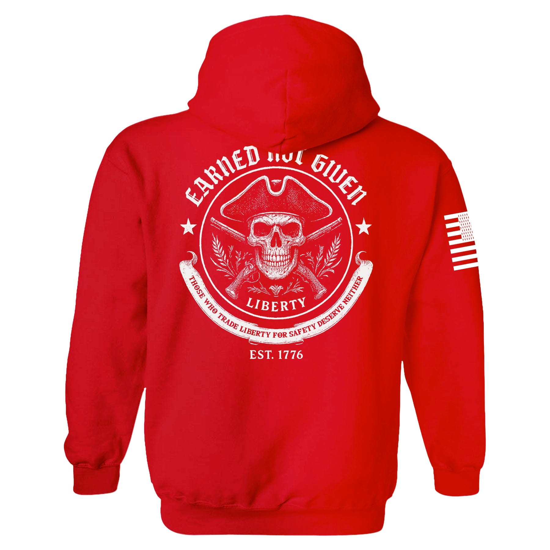 Liberty, Earned Not Given Hoodie maga trump