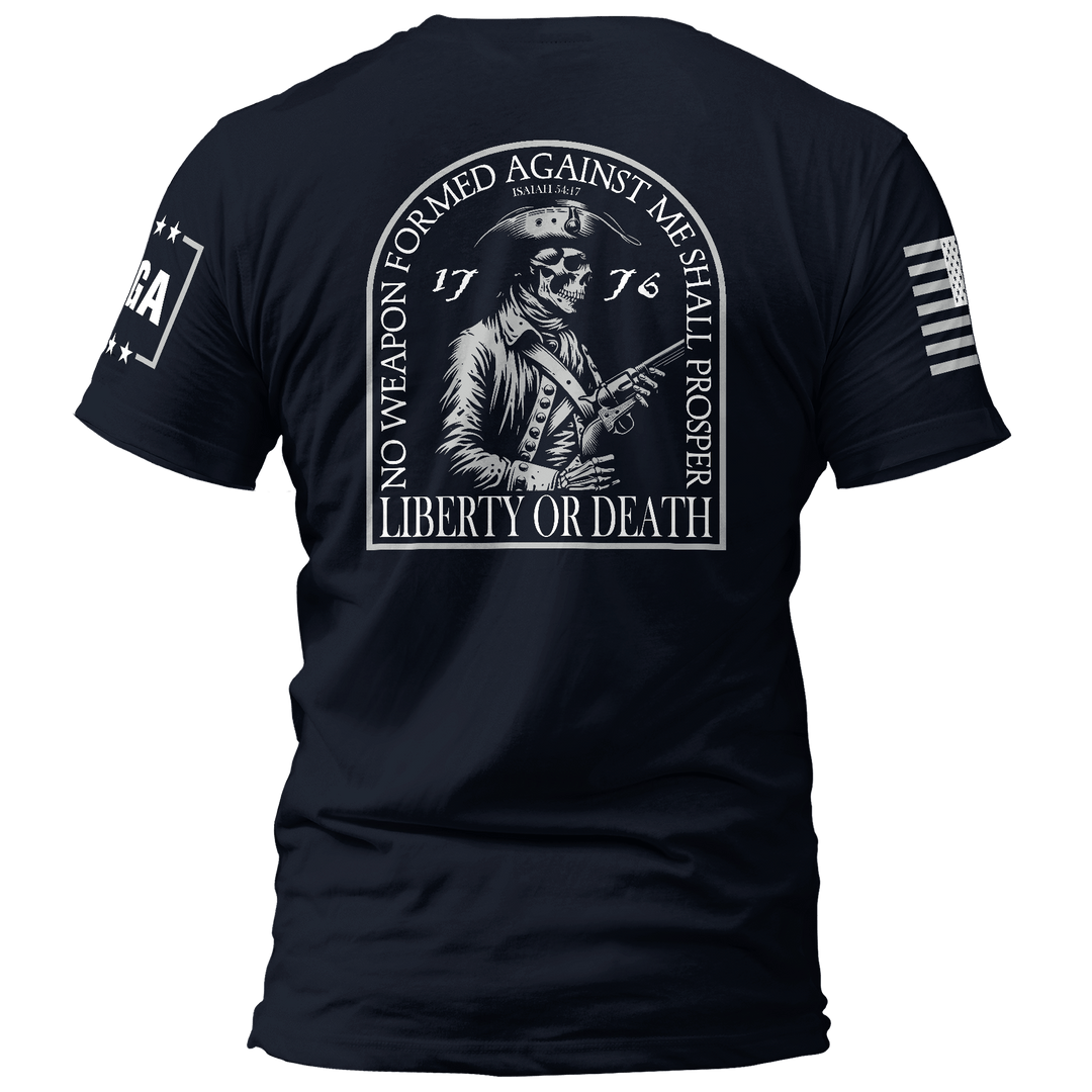 Liberty or Death Skull Patriot maga trump