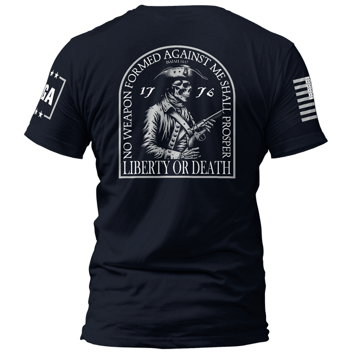 Liberty or Death Skull Patriot maga trump