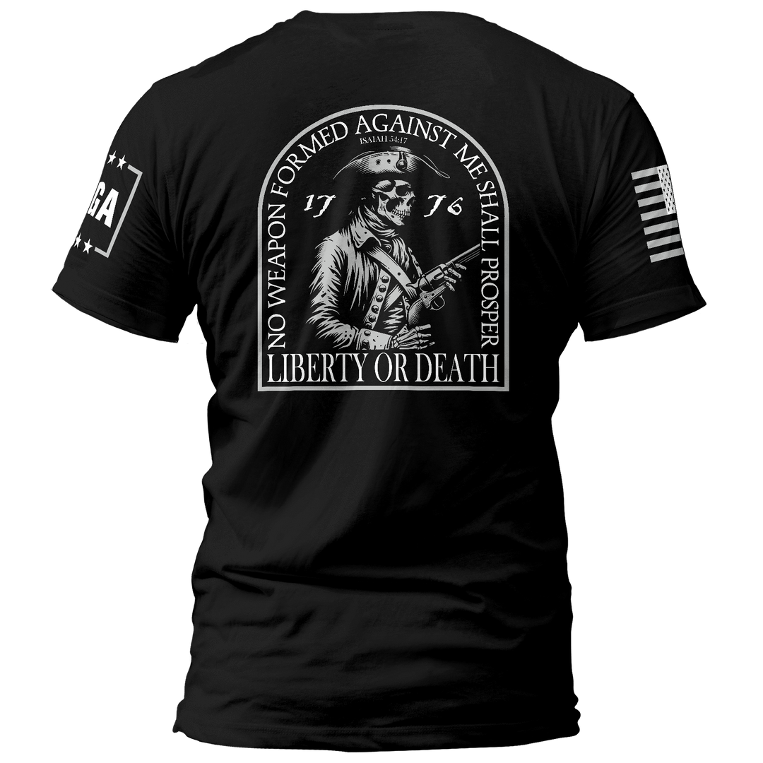 Liberty or Death Skull Patriot maga trump