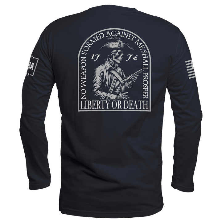 Liberty or Death Skull Patriot maga trump