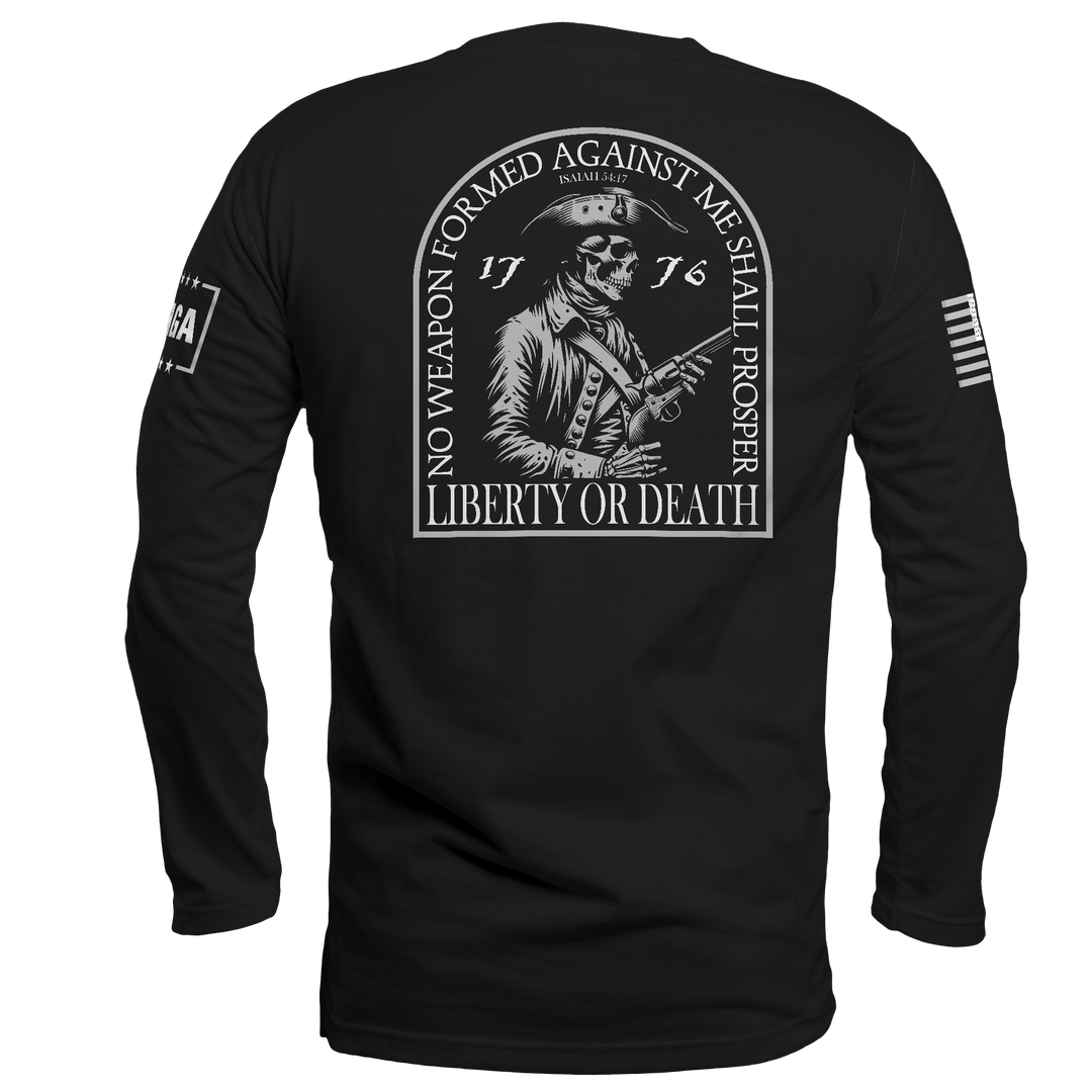 Liberty or Death Skull Patriot maga trump