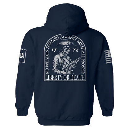 Liberty or Death Skull Patriot maga trump