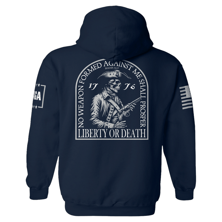 Liberty or Death Skull Patriot maga trump