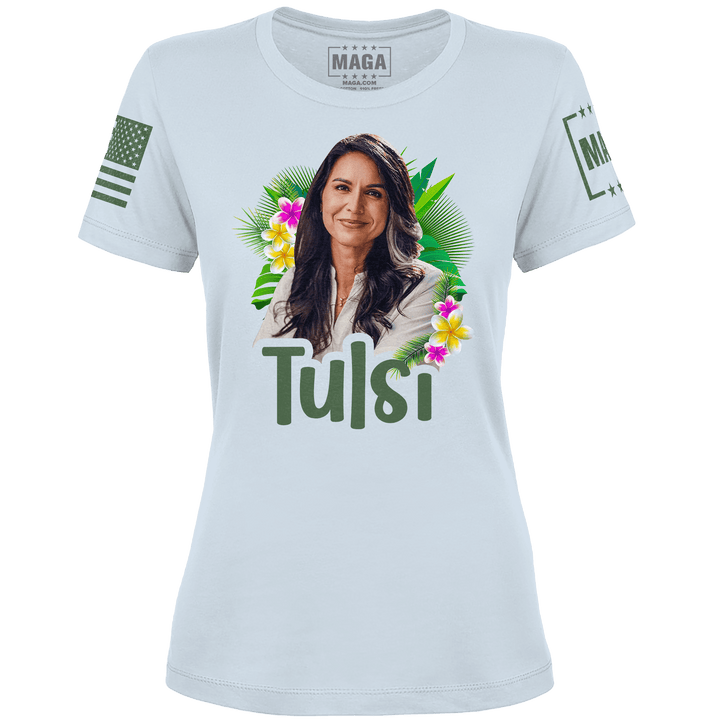 Light Blue / XS Tulsi Ladies Tee maga trump